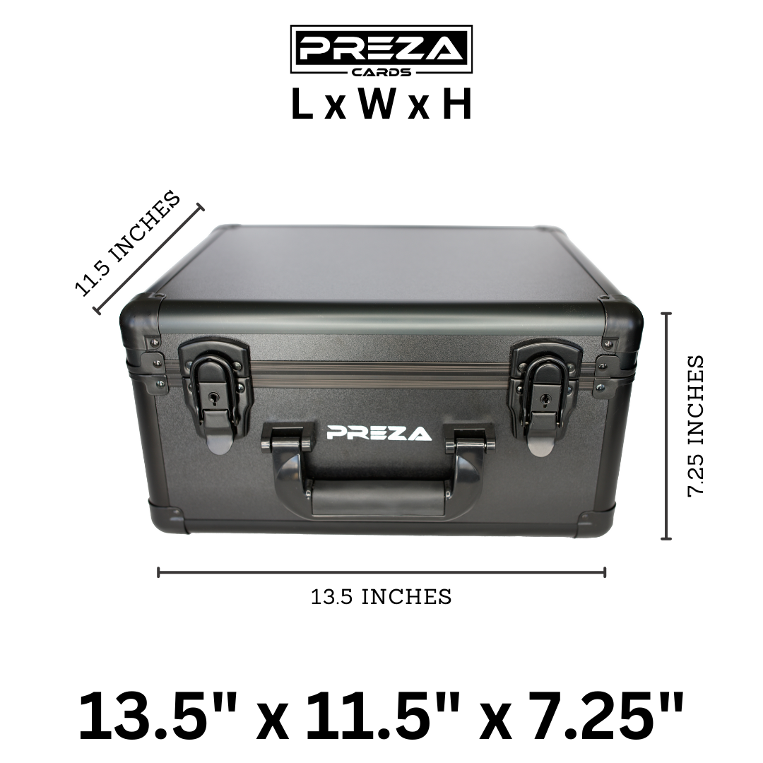 PREZA Graded Card Storage Box & Display Case