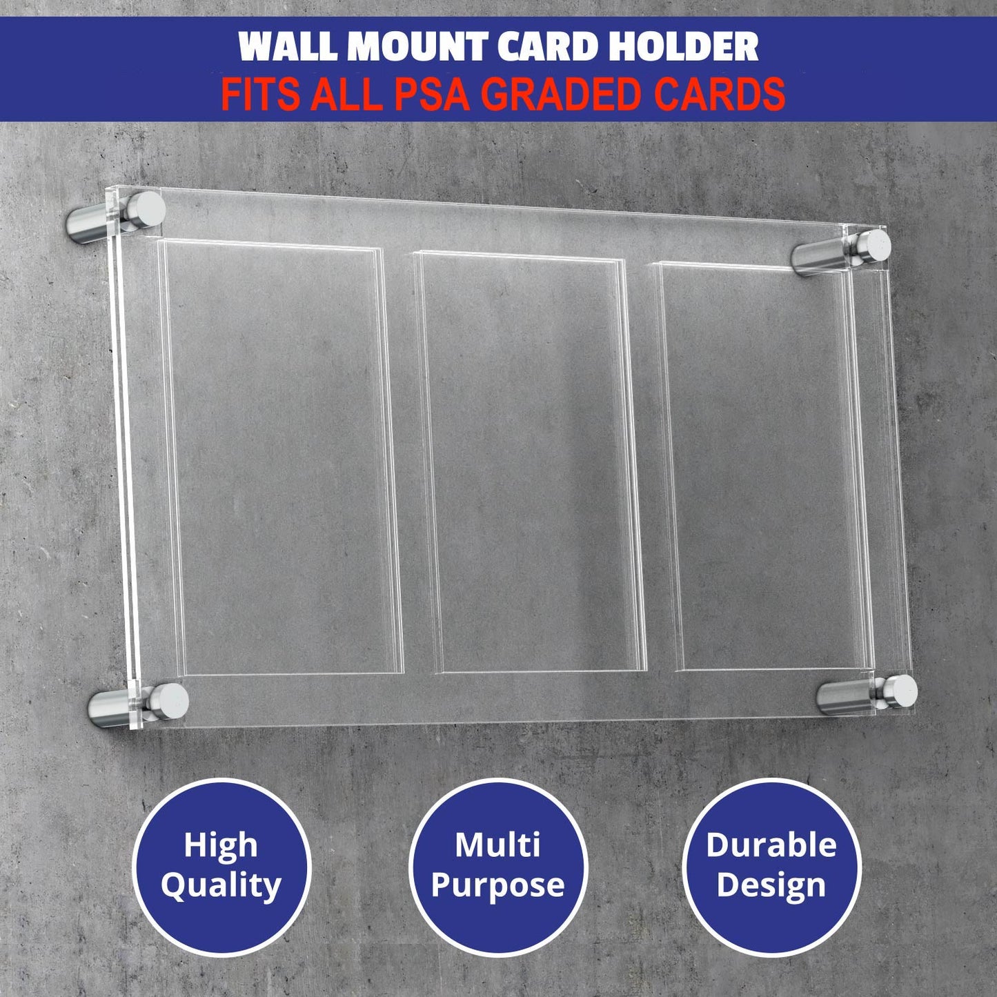 PREZA Trading Card Wall Display