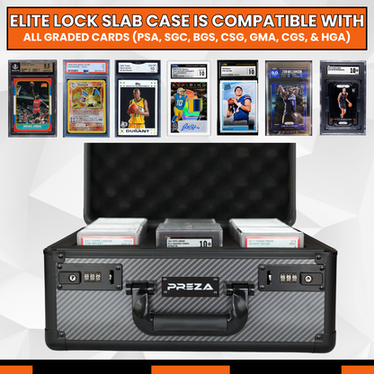 graded card case with lock NEW PREZA EliteLock Slab Case (Large) – Preza Cards