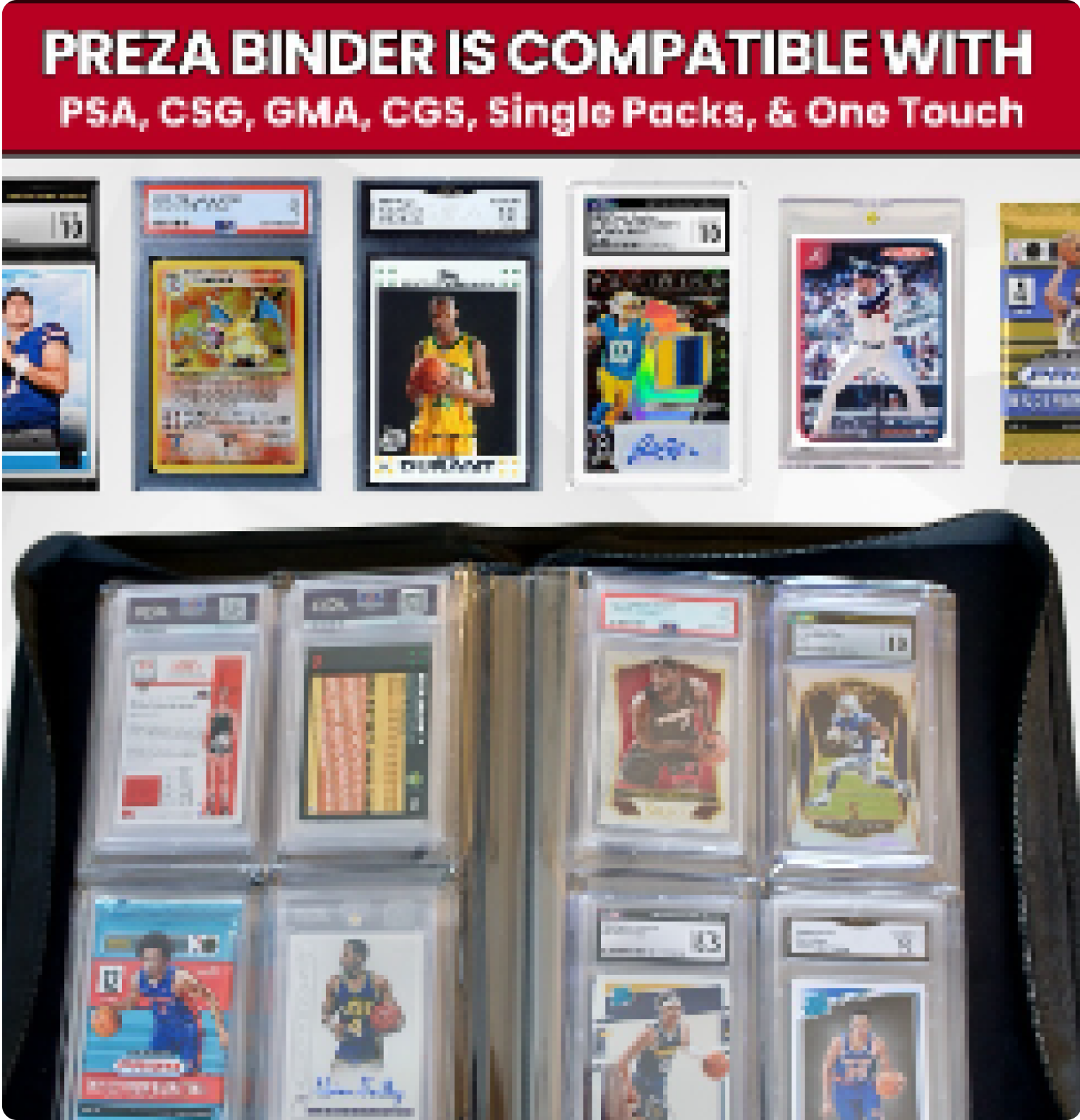 Trading & Graded Card Binders, Cases & Storage Preza Cards Trading & Graded Card Binders, Cases & Storage Preza Cards