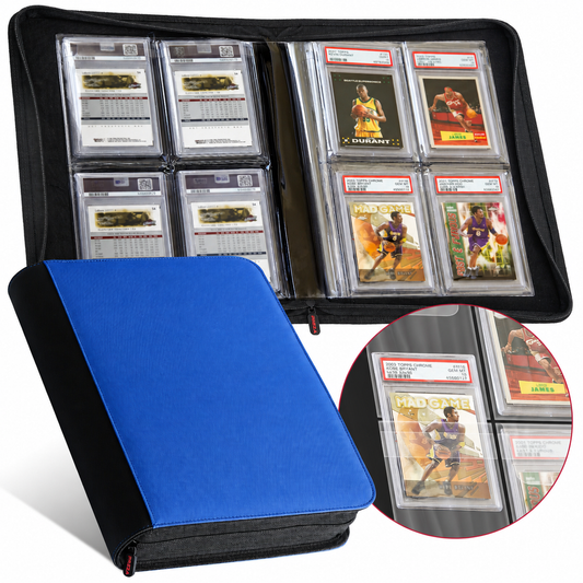 The Original Slab Binder by PREZA - Holds 32 slabs (blue)