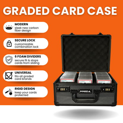 PREZA Graded Card Case (Carbon Fiber - Large)