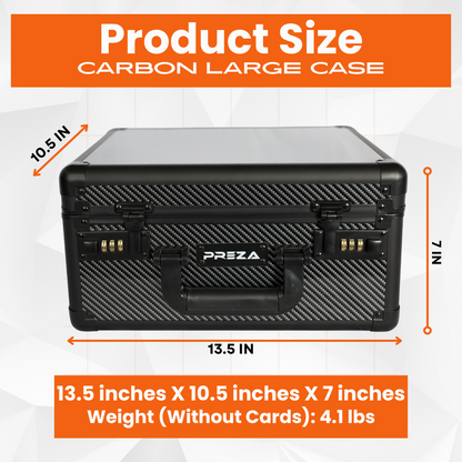 PREZA Graded Card Case (Carbon Fiber - Large)