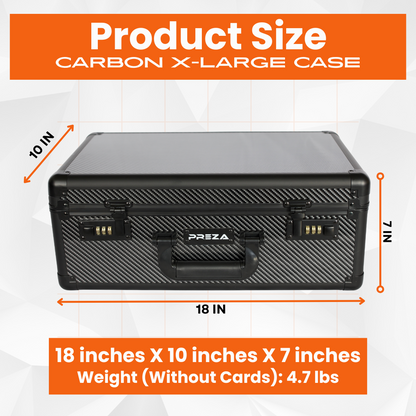 PREZA Graded Card Case (Carbon Fiber - X Large)