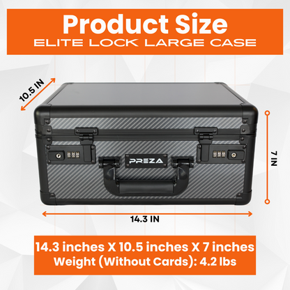 NEW PREZA EliteLock Slab Case (Large)