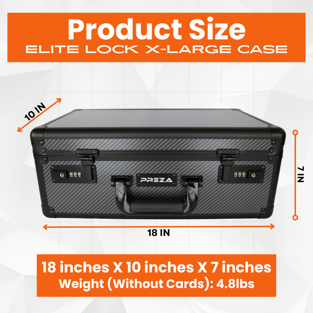 NEW PREZA EliteLock Slab Case (X-Large) – Preza Cards NEW PREZA EliteLock Slab Case (X-Large) – Preza Cards