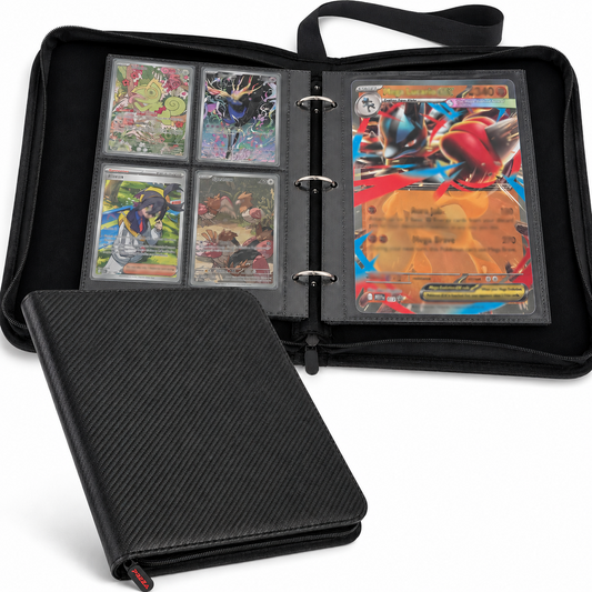 PREZA Jumbo & Standard Card Binder - Holds 240 Cards