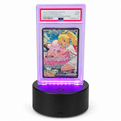 PREZA Graded Card Light Up Display