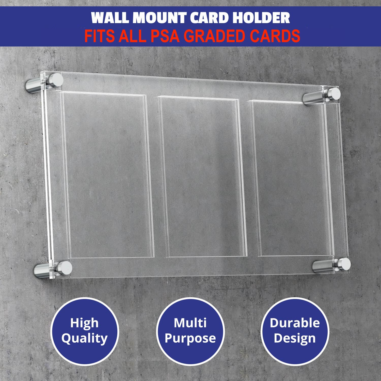 PREZA Trading Card Wall Display PREZA Trading Card Wall Display